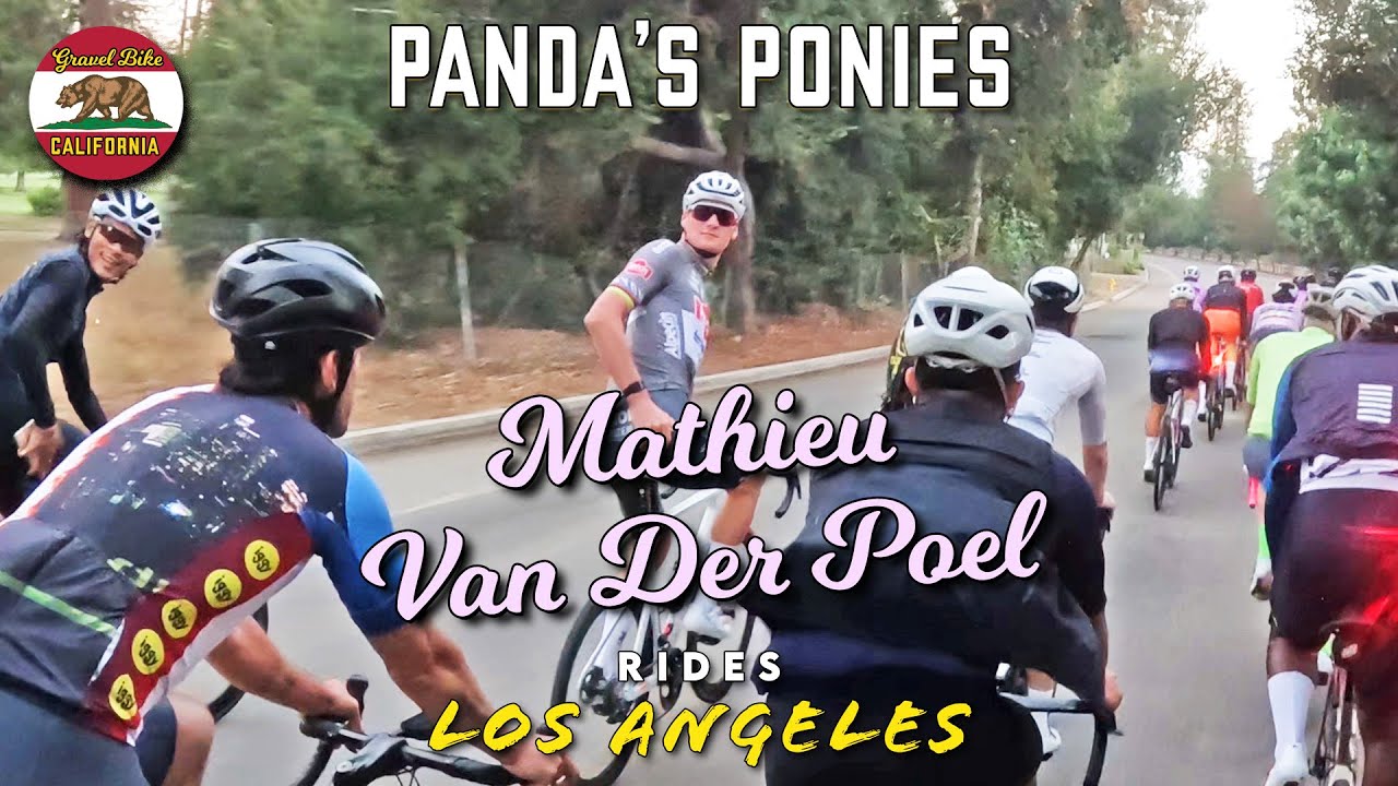 Panda's Ponies: Mathieu Van Der Poel rides Los Angeles
