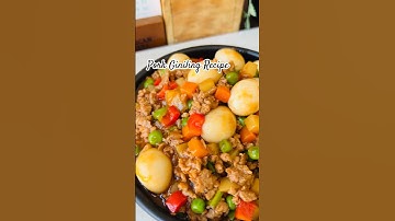 Pork Giniling Recipe #picadillo #porkginiling #porkginilingrecipe #food #foodie #fyp