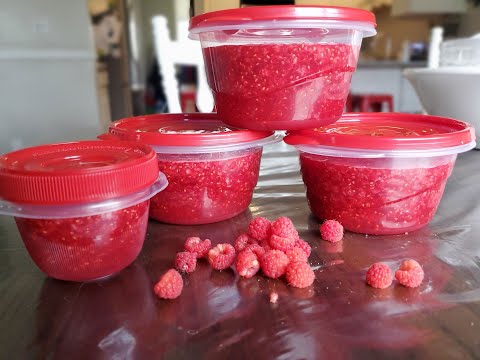 How to make three-ingredient raspberry freezer jam
