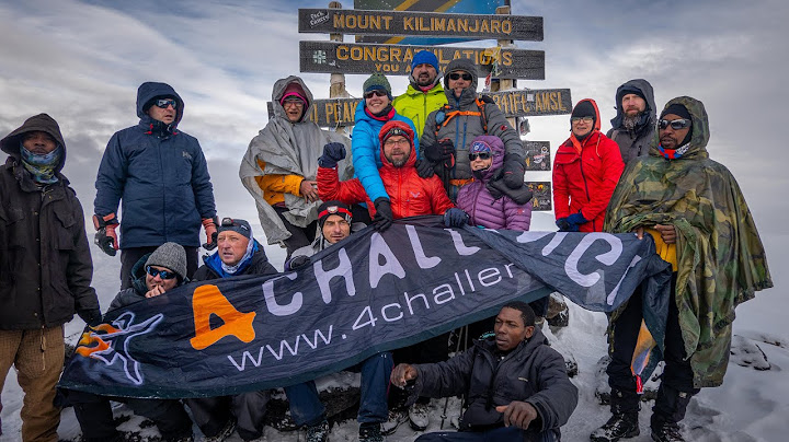 Kilimanjaro 2020