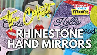 Magical Rhinestone Hand Mirrors