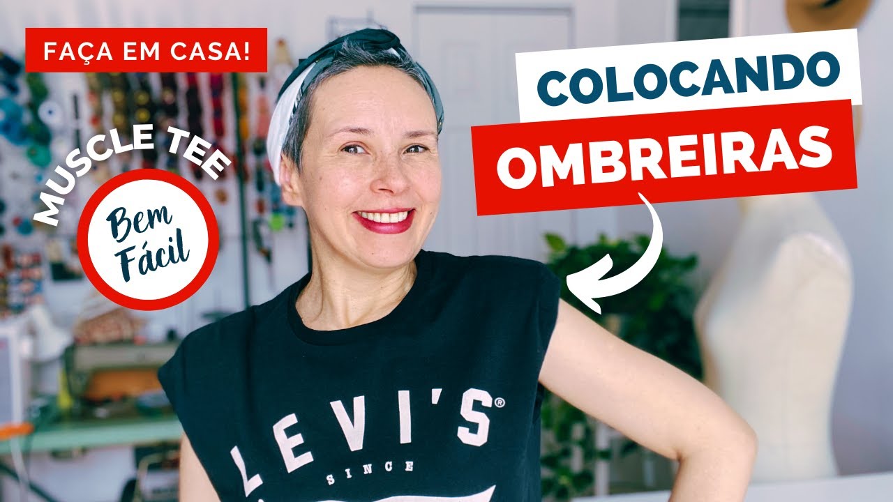 Costura à Mão: Aprenda a COLOCAR OMBREIRA em Camiseta