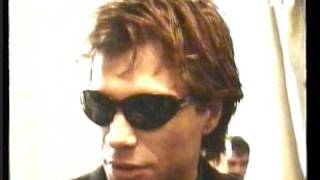 Jon Bon Jovi MTV on the set of The Leading Man