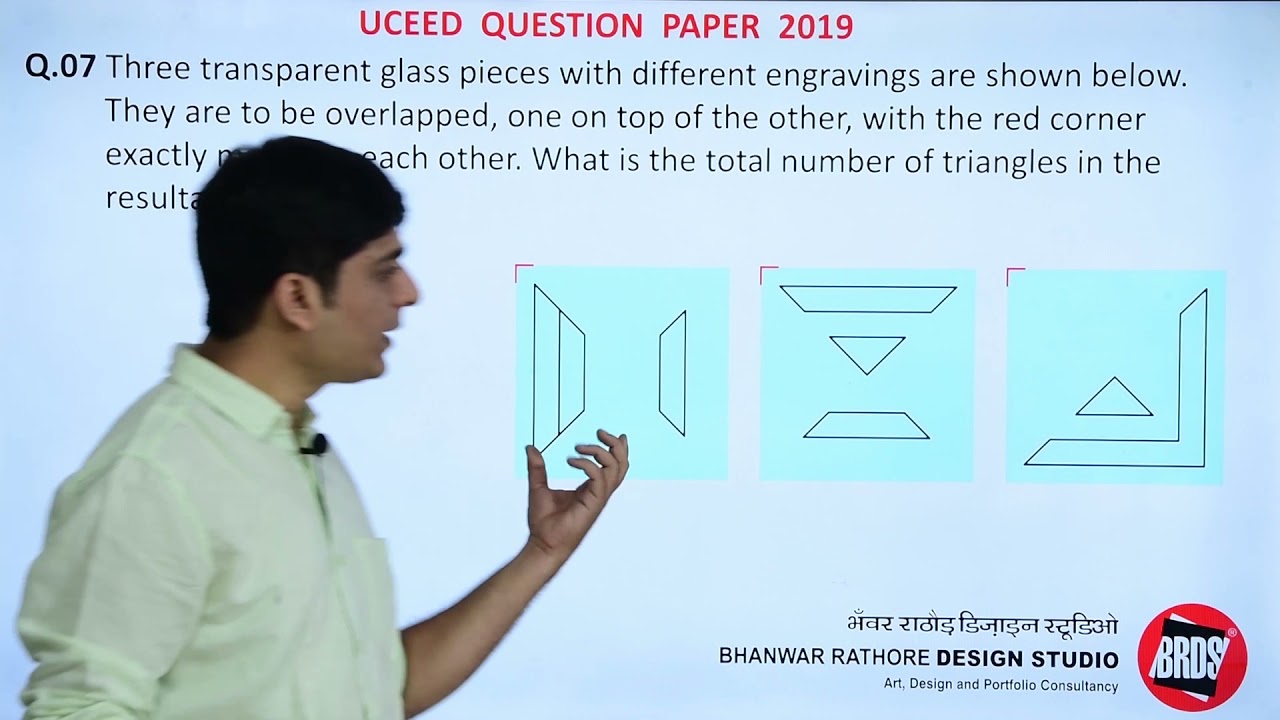 UCEED 2019 Question Paper Solution