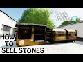 HOW TO SELL STONES in Farming Simulator 2022 - GET 100% RID OF THEM &amp; MAKE MONEY | PS4 &amp; PS5 &amp; Xbox