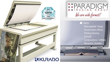 Paradigm Imaging Introduces NEW Kurabo Flatbed Large Format scanners
