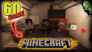 60 SECONDS! НО В MINECRAFT, ВЫЖИВИ В БУНКЕРЕ❗️