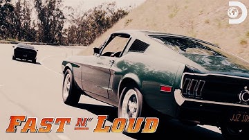 Gas Monkey’s Chase Scene from the Movie "Bullitt" | Fast N