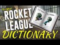 The Official Rocket League Dictionary