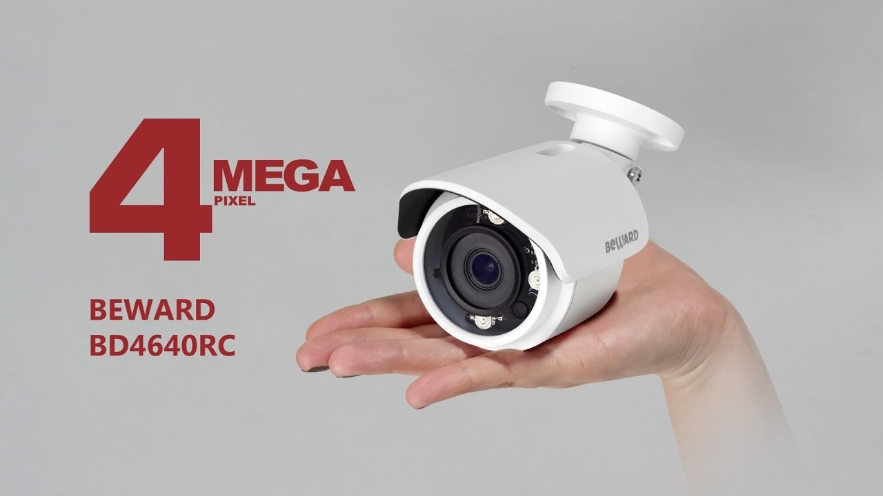 Обзор 4Мп IP-камеры BEWARD BD4640RC, уличная, компактный корпус ...