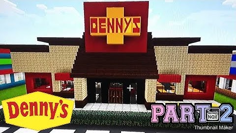 Minecraft Tutorial #41: How To Make A Denny