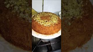 HOME MADE KUNAFA 😋#food #explore #cooking #shortsfeed
