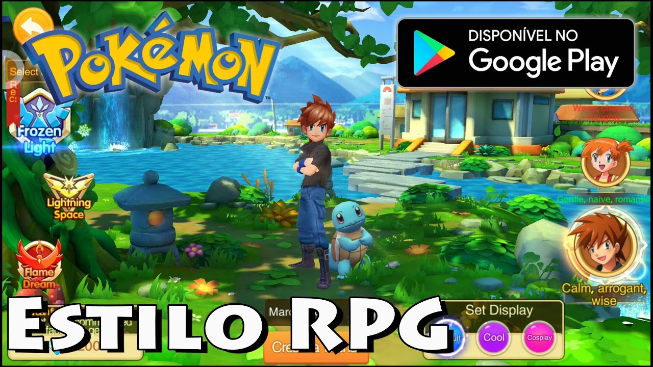 Dica: RPG Online baseado em Pokemon para Android. Mutaram o outro víde