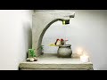 Beautiful Home Made Cement Water Fountain | Cemented Life Hacks
