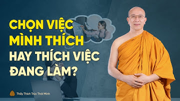 Chọn việc mình thích hay thích nghi với việc đang làm? | Thầy Thích Trúc Thái Minh giải đáp thắc mắc