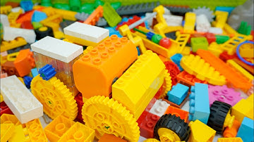 Satisfying Building Blocks Science ASMR Artillery Truck