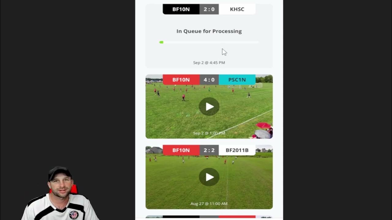 Trace Teams Sports Recording Camera. How to use Multi Camera Recording