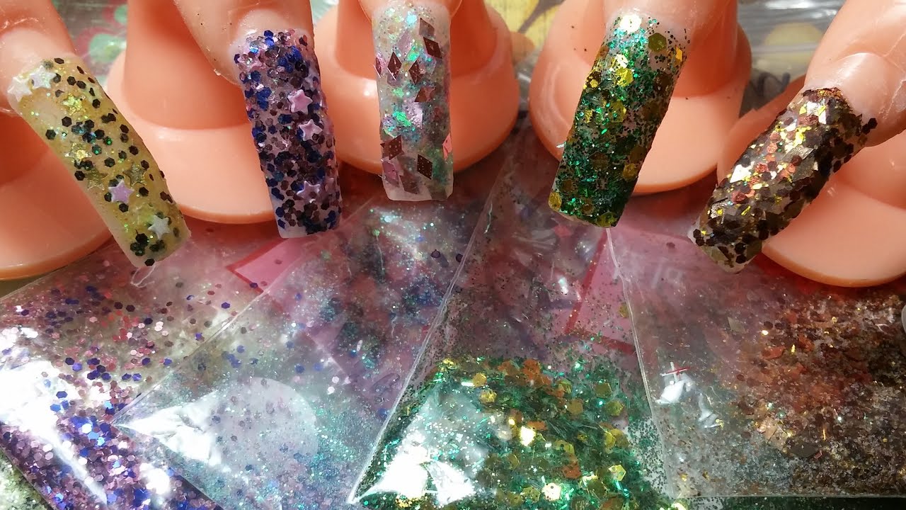 JAZZY TIME! Let's do some glitter mixes together!!(ASMR trigger noises)