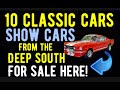 For sale ten coolest fully restored classic cars and show cars showcased here in this