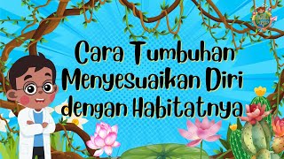 CARA ADAPTASI TUMBUHAN DENGAN LINGKUNGANNYA