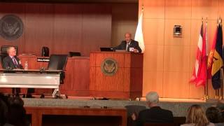 Phillip Marshall speaks at the World Elder Abuse Awareness Day Global Summit