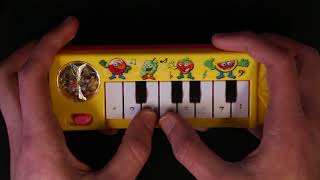 Toto - Africa played on a $1 piano chords