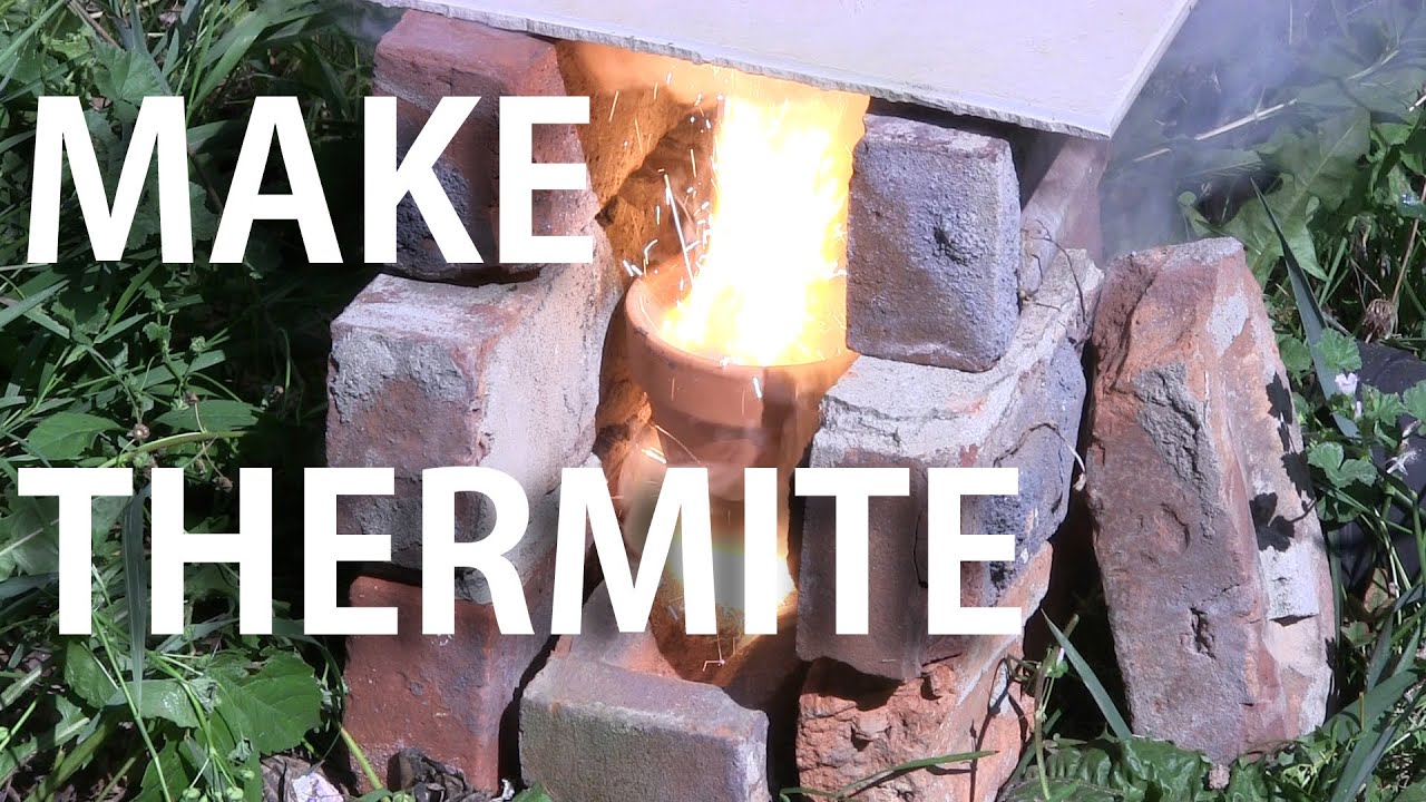 How to Make Thermite With Aluminum from an Etch-a-Sketch