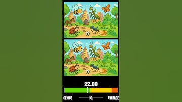 Fun Spot the Difference Puzzles (6 Differences To Find) #genius #puzzle #brainteasers #braintest