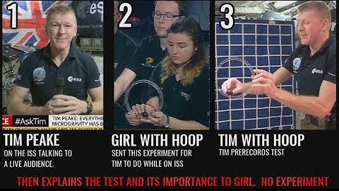 "Astronaut: Tim Peake demos 