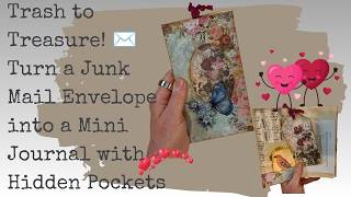 A Little Envelope, A Lot of Creativity! 🌿 Mini Journal Tutorial