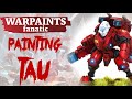 How to paint farsight enclaves red tau armour with the army painters warpaint fanatic range