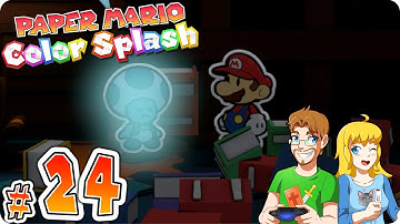 Paper Mario Color Splash Gameplay Walkthrough Part 24 Dark Bloo Inn (HD)