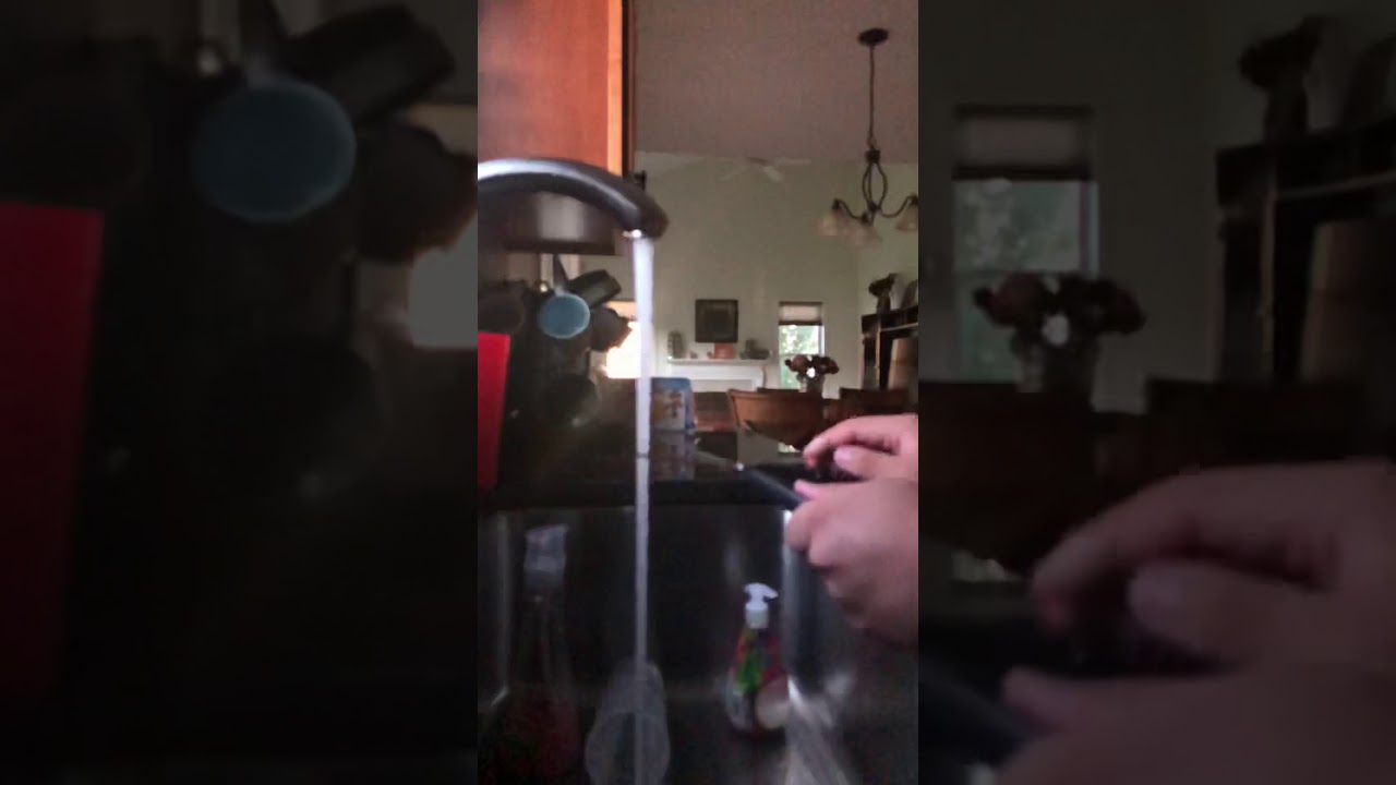 ASMR, scissors cutting water YouTube