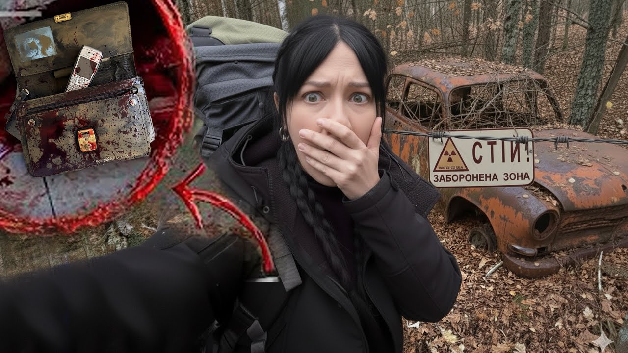 ЗНОВУ ОДНА В ЧОРНОБИЛІ ЗНАЙШЛА ТЕЛЕФОН І СУМКУ, ЩО ТАМ ВСЕРЕДИНІ
