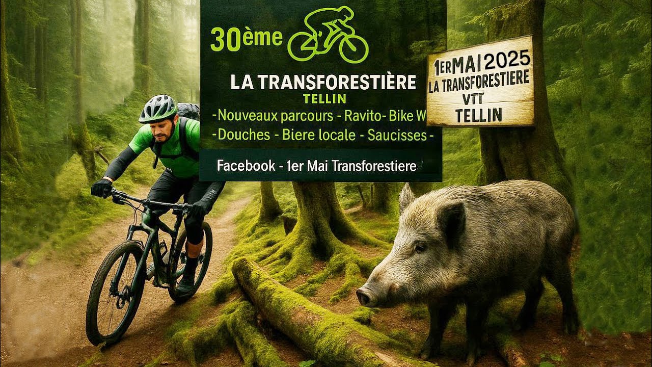 La transforestière de Tellin le 1er mai 2025