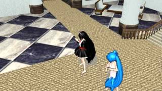 [MMD] Miku Hatsune & Miku Zatsune - Just be Friends