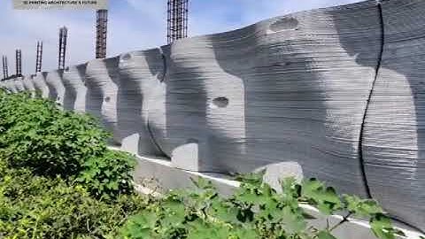 3D Printed Non-Linear Sound Barrier Along The Suzhou Expressway