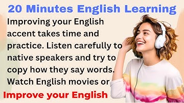 20 Minutes English Speaking Practice | Improve your English | Level 1 | Shadowing Method