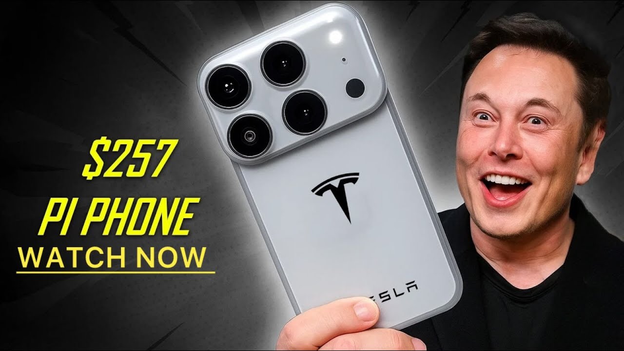 Tesla Pi Phone vs iPhone 17 The $257 Game-Changer with Starlink
