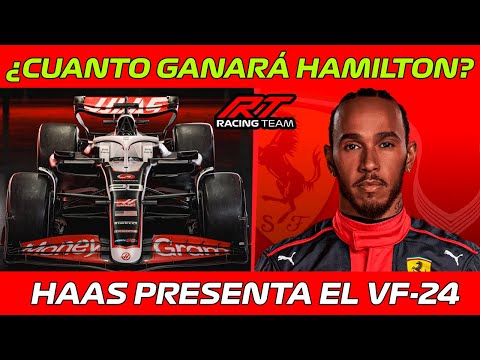 🚨 DETALLES del CONTRATO de HAMILTON con FERRARI 💲 ¿CUANTO GANARÁ? 🤔 HAAS PRESENTA el VF-24 ✔ F1