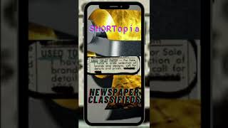 Try Not To Laugh - Newspaper Classifieds #4 - #shorts - 😄😄😄