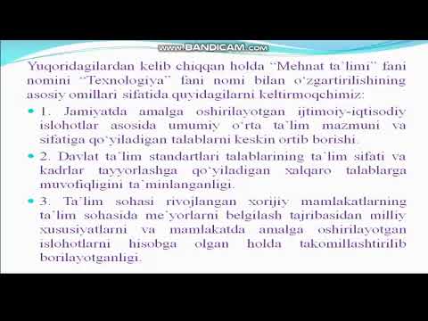 6-MAVZU: Texnologiya fanini o‘qitishda kompetensiyaviy yondashuvlar.