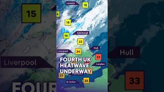 Fourth UK heatwave underway as temperatures hit 35C