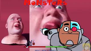 Trevor Henderson mem 503 fnf | monster comparison