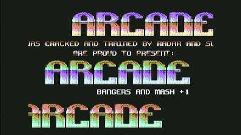 Arcade Intro 7 ! Commodore 64 (C64)