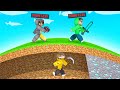 HUNTERS VS SPEEDRUNNER In ROUND Minecraft!