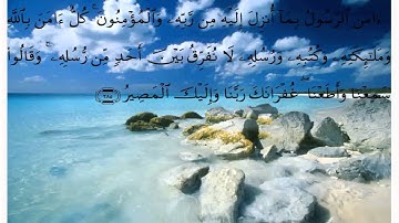 سورة البقرة الايات 284 الى اخر السورة