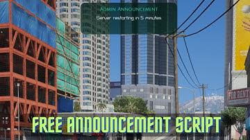 Fivem Free Admin Alerts [QB/ESX]