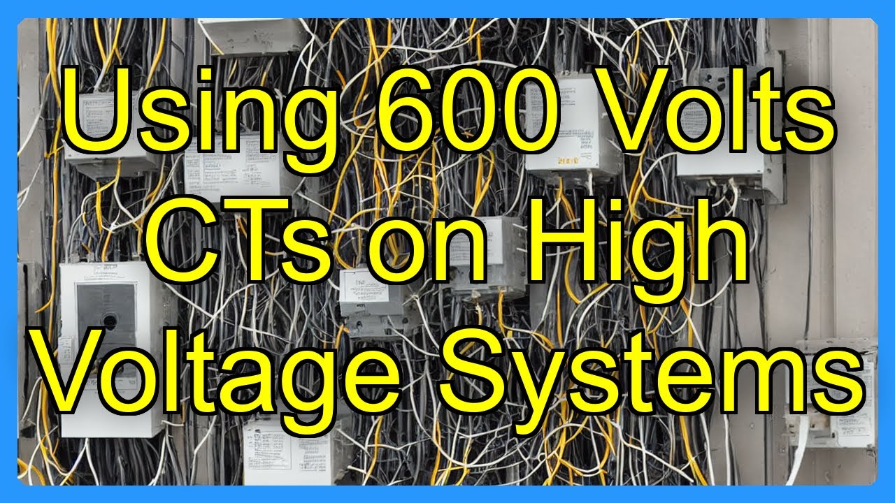 Using 600 Volts CTs On High Voltage Systems YouTube 