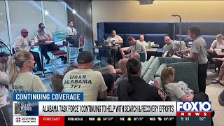 ‘Pray for us’: Task force made up of Mobile firefighters continues to search for missing people i...